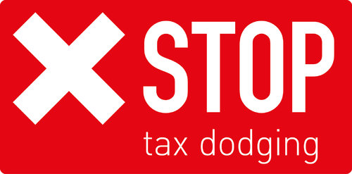 Stop Tax Dodging Logo